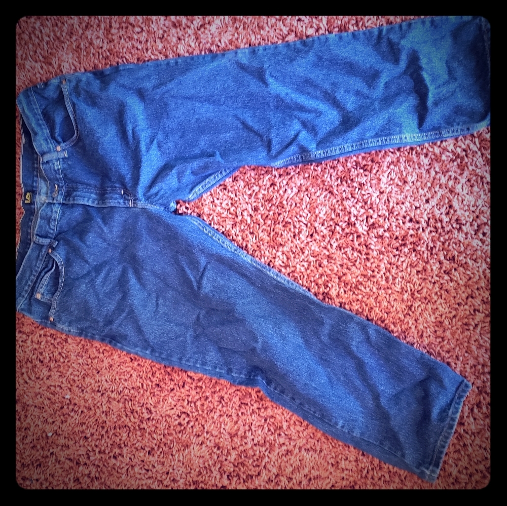 Lee regular fit blue jeans